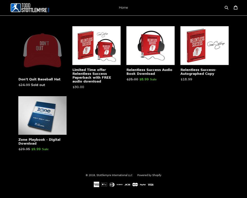 stottlemyrestore.com shopify website screenshot