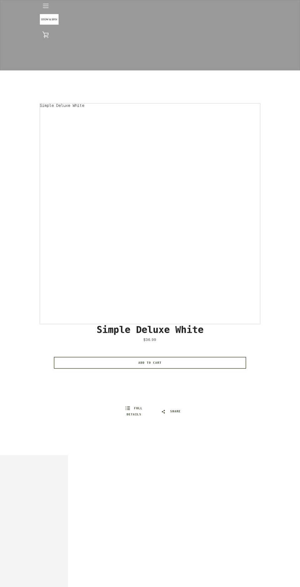 stow-n-spin.com shopify website screenshot