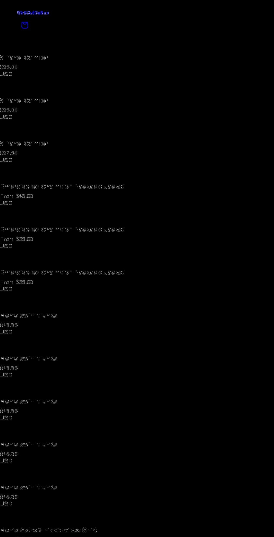 str8outdabox.com shopify website screenshot