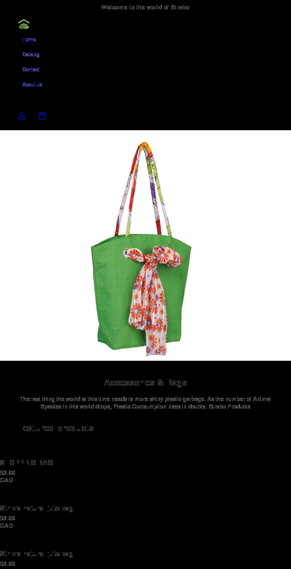 strabointernational.com shopify website screenshot