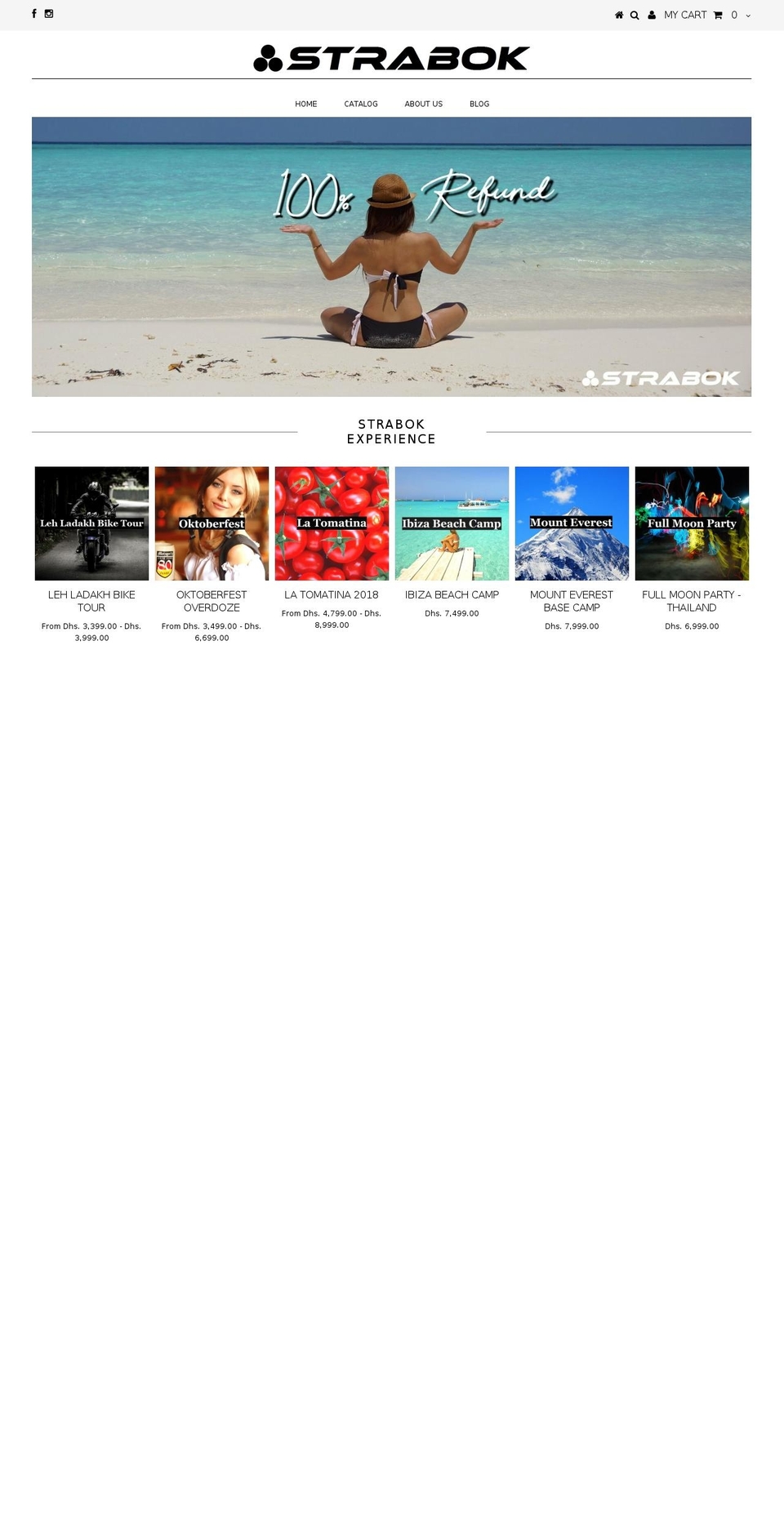 strabok.com — Shopify storefront screenshot