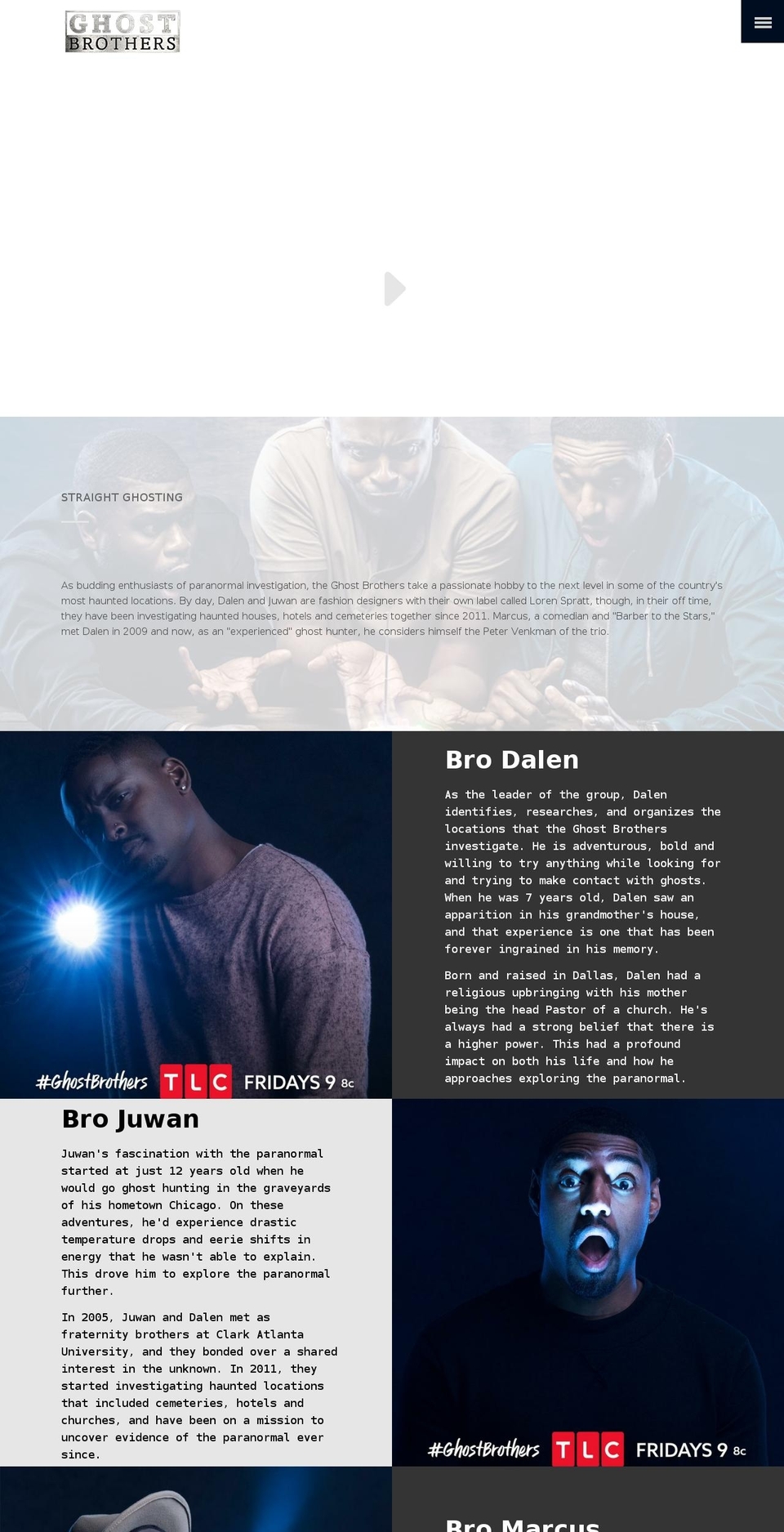 straightghosting.com shopify website screenshot
