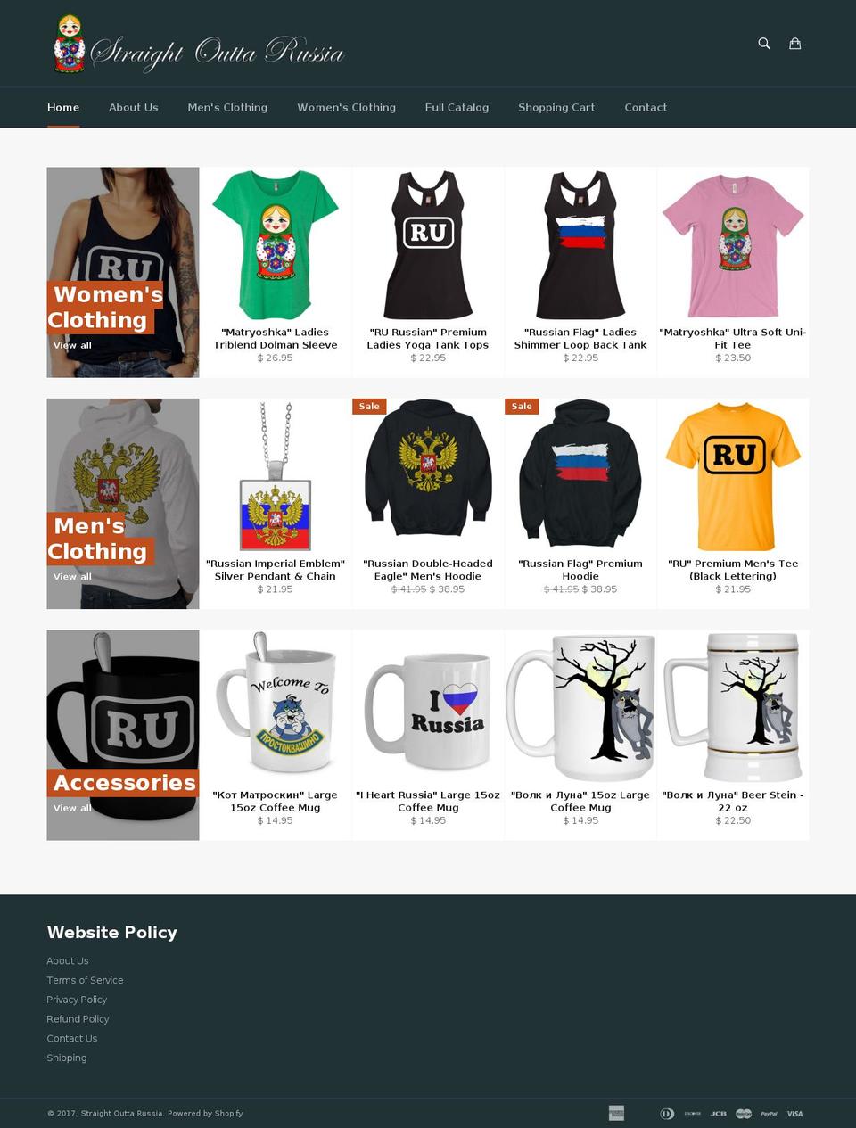 Working Back up Nov-- Shopify theme site example straightouttarussia.com