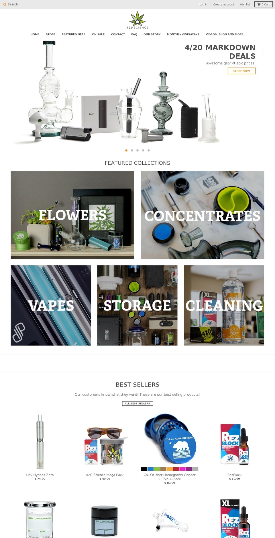 strainjars.com shopify website screenshot