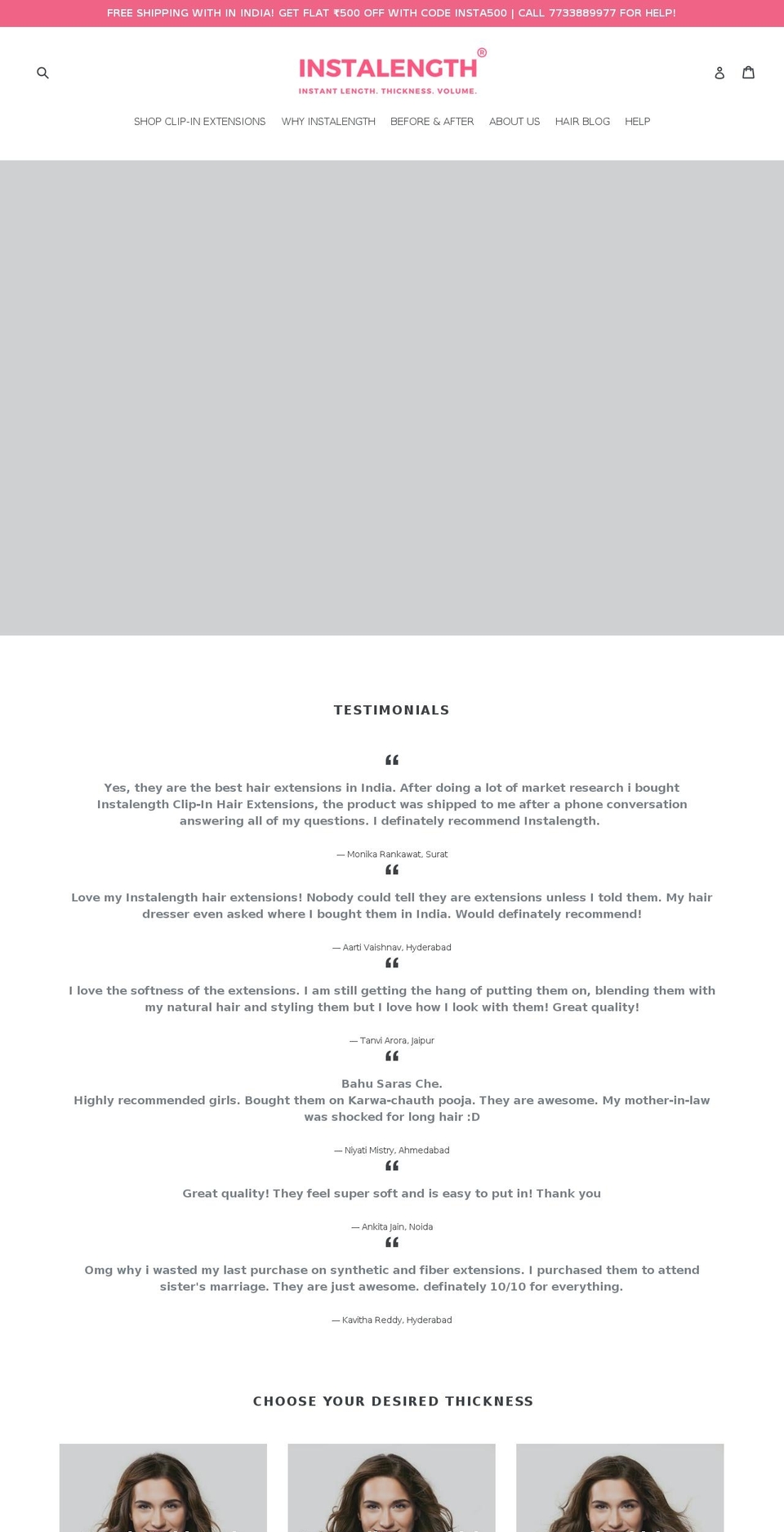 strandsbyme.com shopify website screenshot