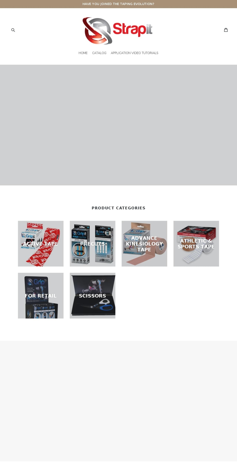 strapit.net shopify website screenshot