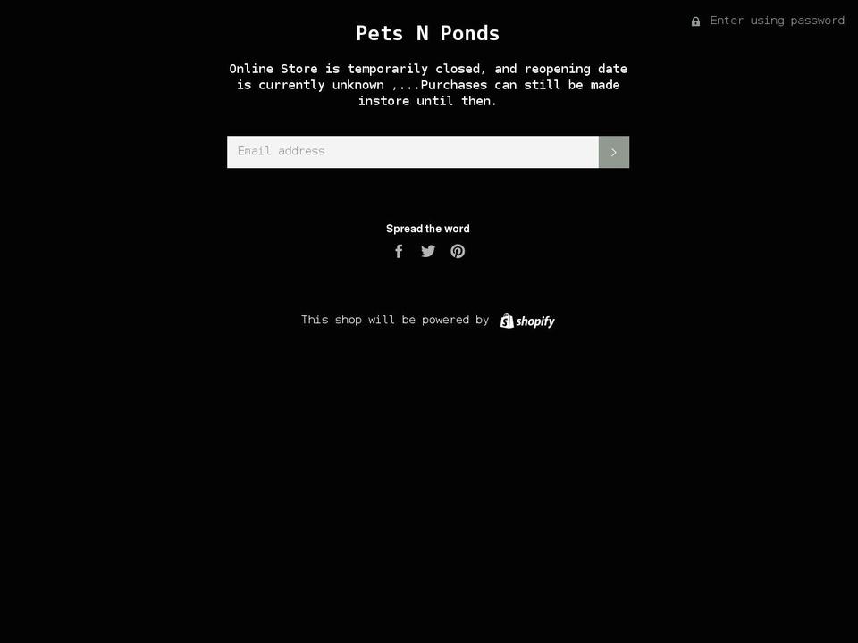 strathroypets.com shopify website screenshot
