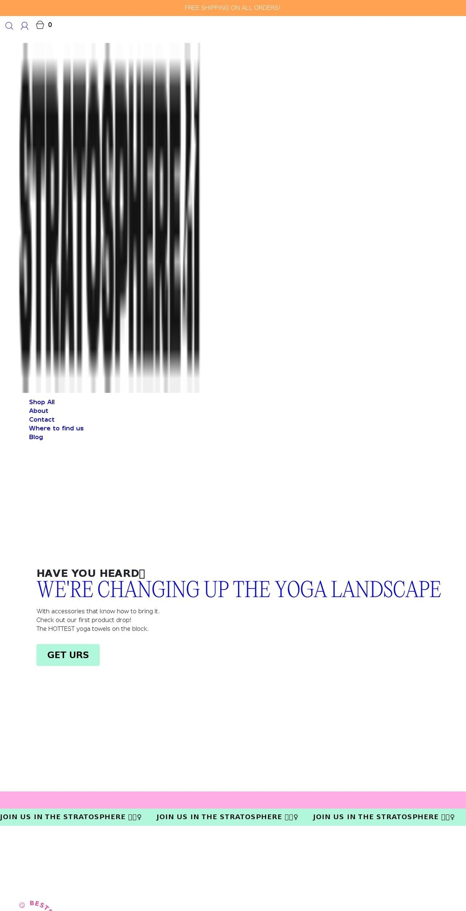 stratosphere41.com shopify website screenshot