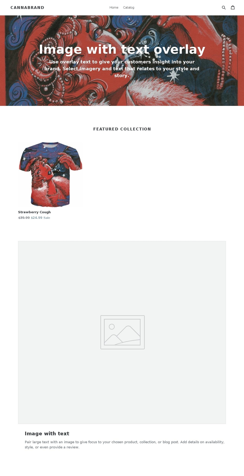 strawberry-cough.com — Shopify storefront screenshot