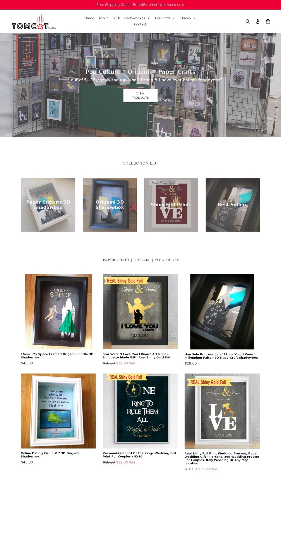 straytomcat.com shopify website screenshot