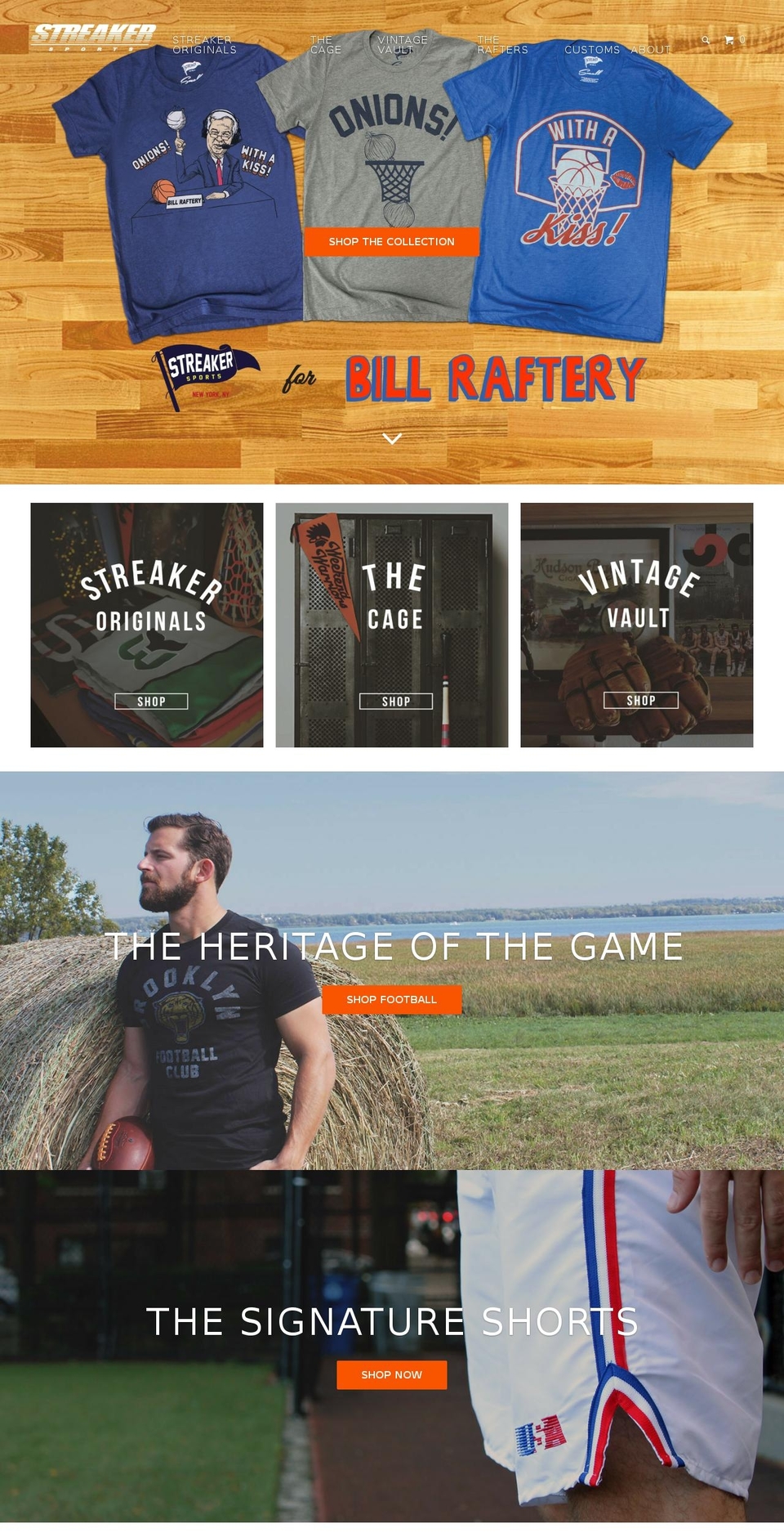 streakersports.com shopify website screenshot