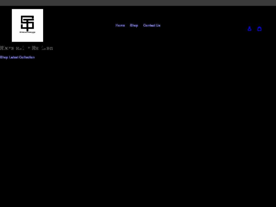 streakthreads.com shopify website screenshot