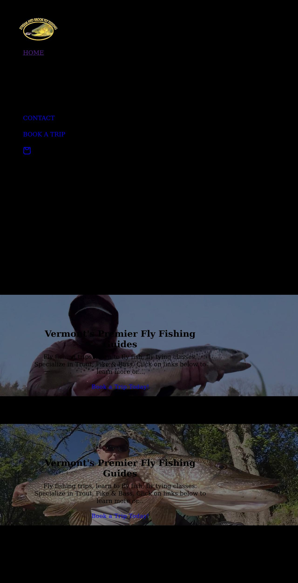 streamandbrook.com shopify website screenshot