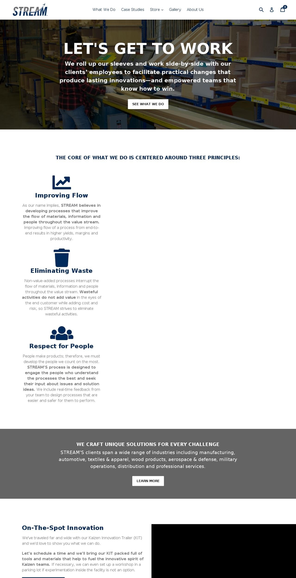 streaminnovation.com — Shopify storefront screenshot
