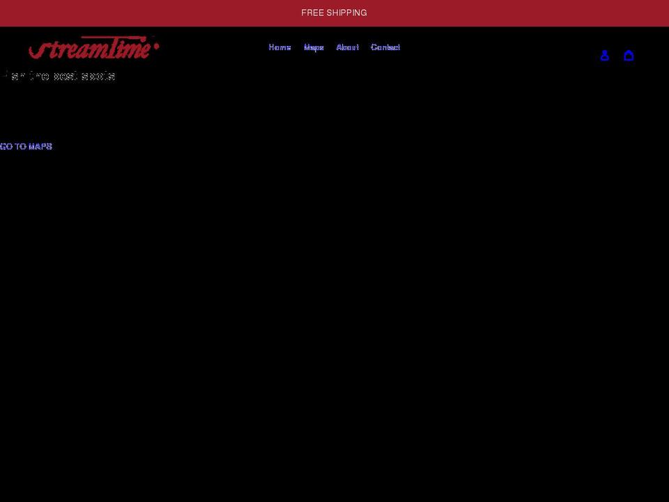 streamtime.com shopify website screenshot