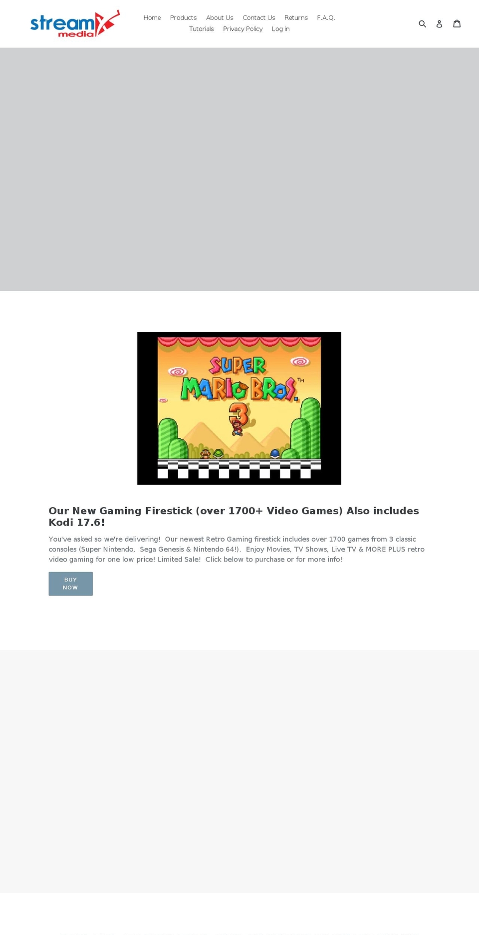 streamxmedia.com — Shopify storefront screenshot