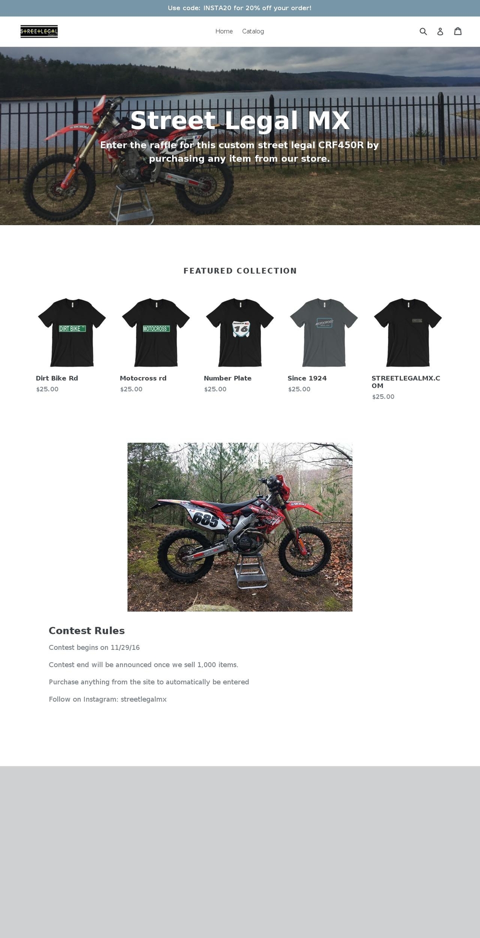 streetlegalmx.com — Shopify storefront screenshot