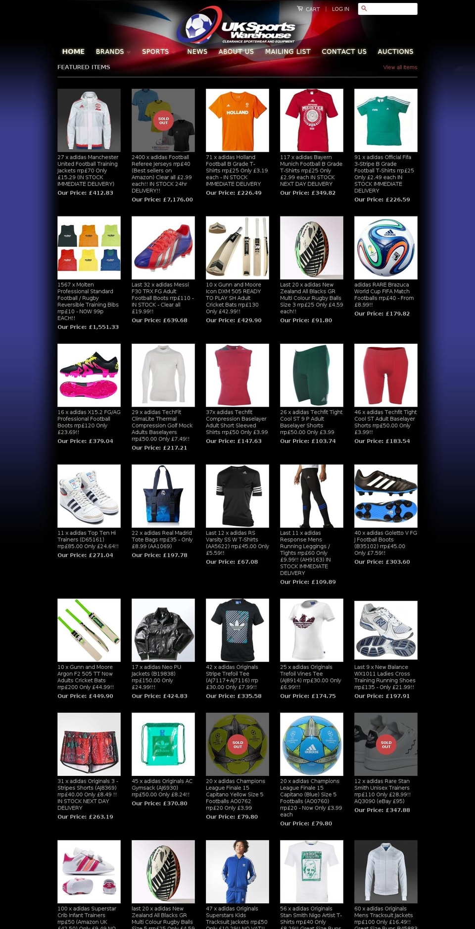 New UKSW Theme Shopify theme site example streetlightclothing.com