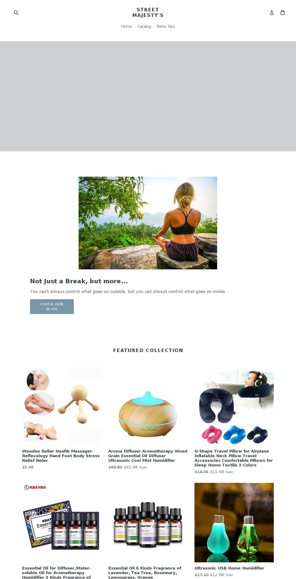 streetmajestys.com — Shopify storefront screenshot
