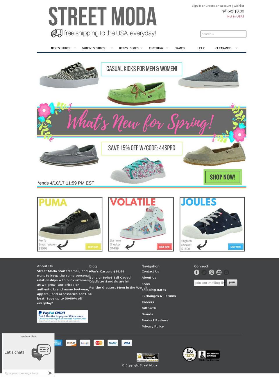 MASTER Theme - 6\/6\/16 Shopify theme site example streetmodafootwear.com