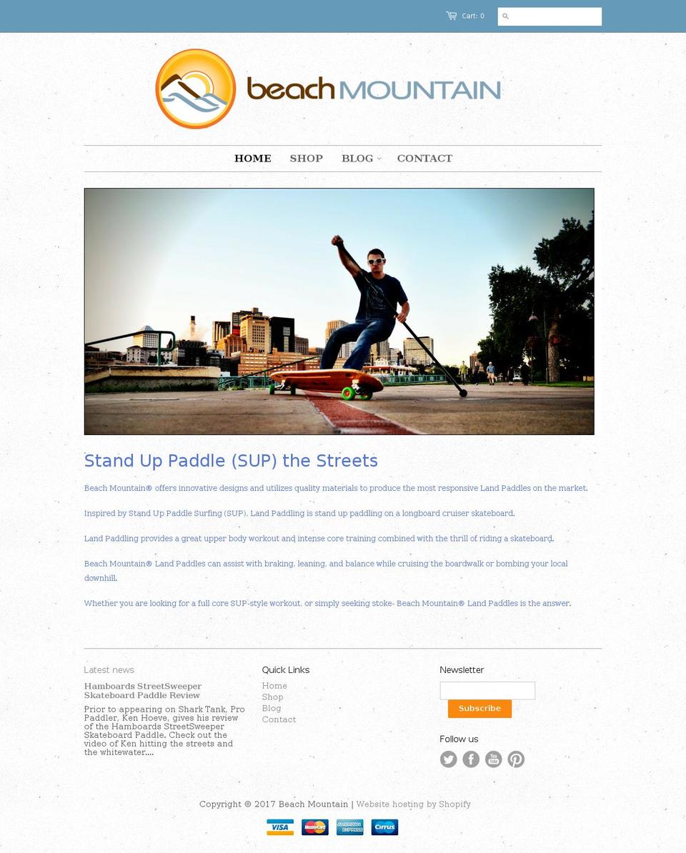 streetpaddle.net shopify website screenshot