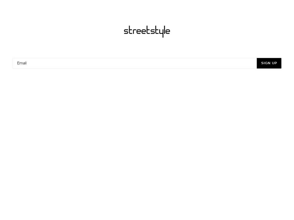 streetstyle.us shopify website screenshot