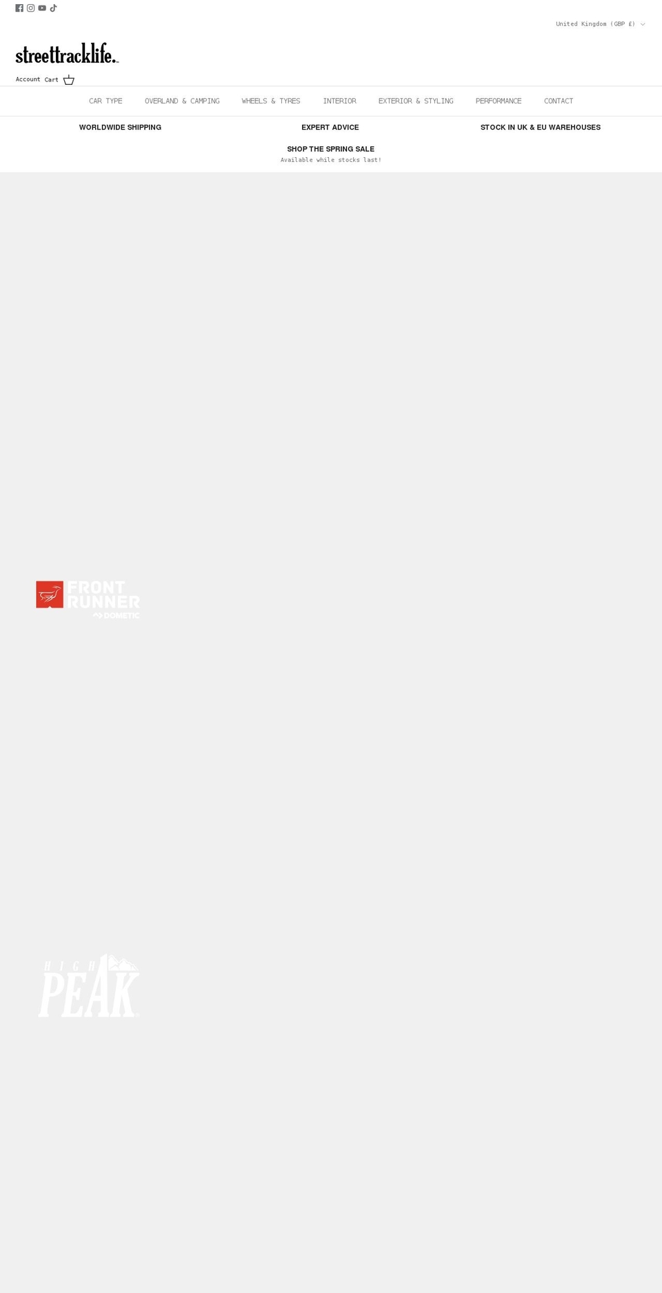 streettracklife.com shopify website screenshot