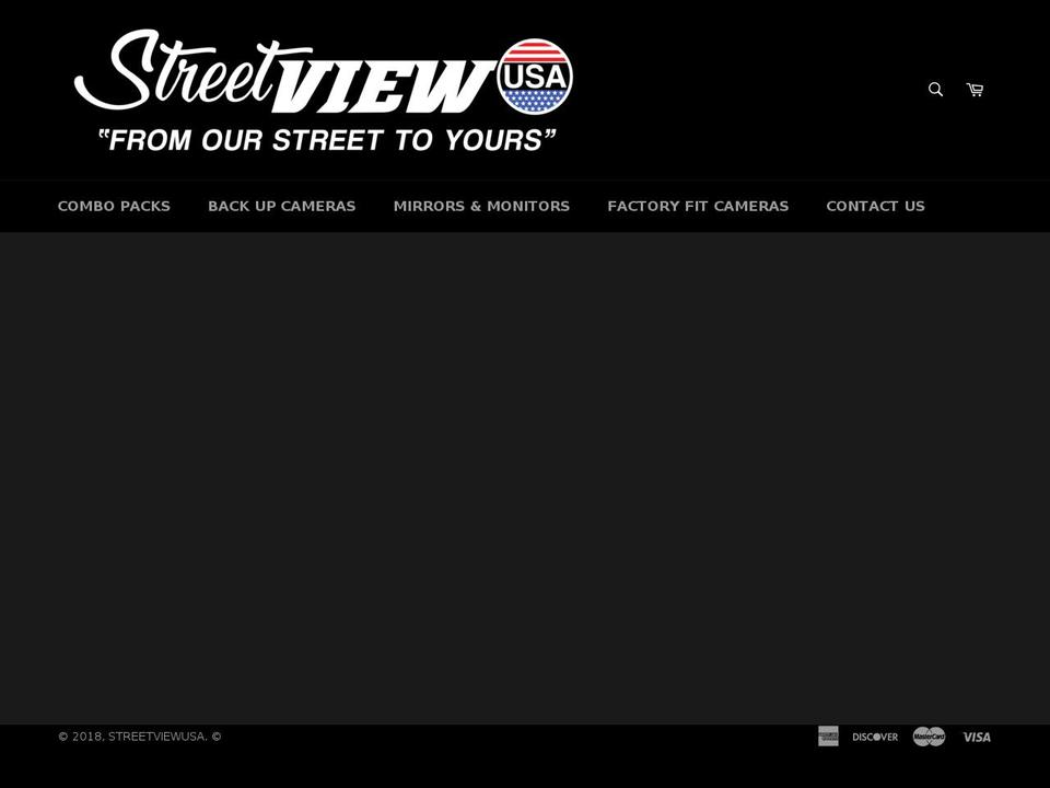 streetviewusa.com — Shopify storefront screenshot