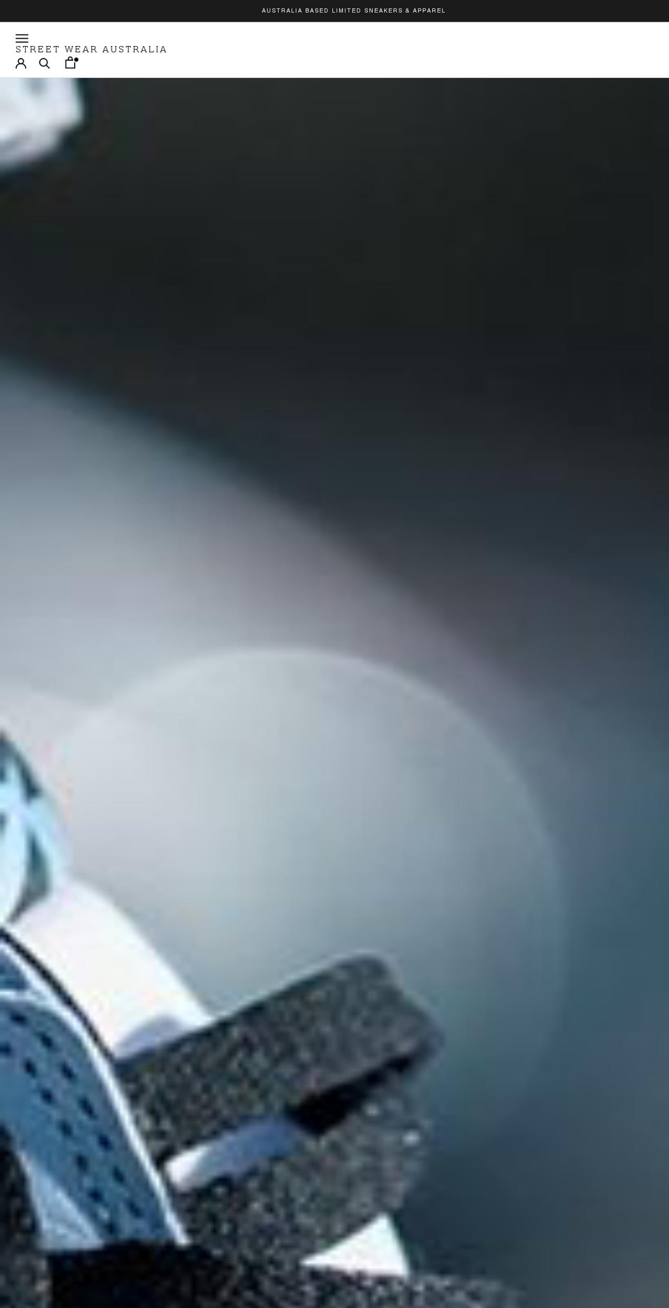 streetwearaustralia.com shopify website screenshot