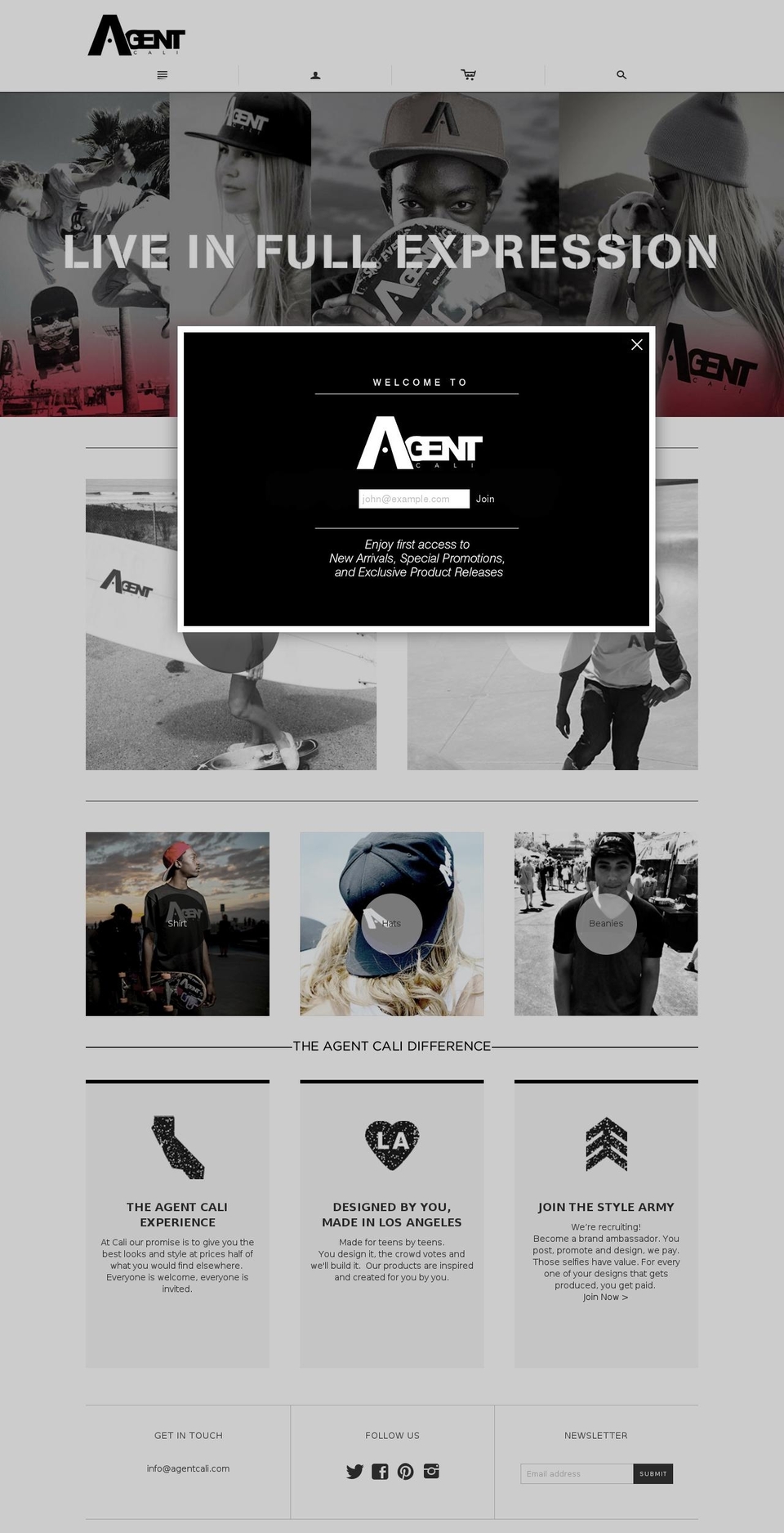 streetweartruck.com shopify website screenshot
