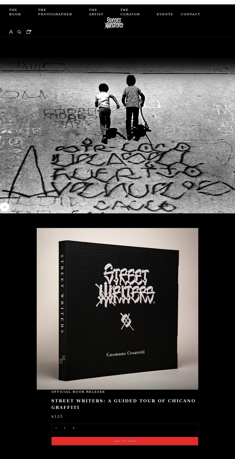 streetwriters.com shopify website screenshot