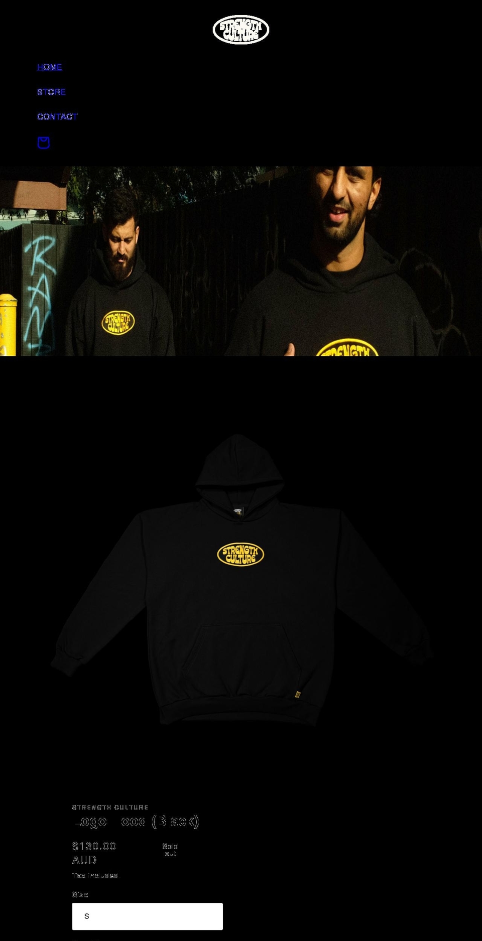 strengthculture.com.au shopify website screenshot