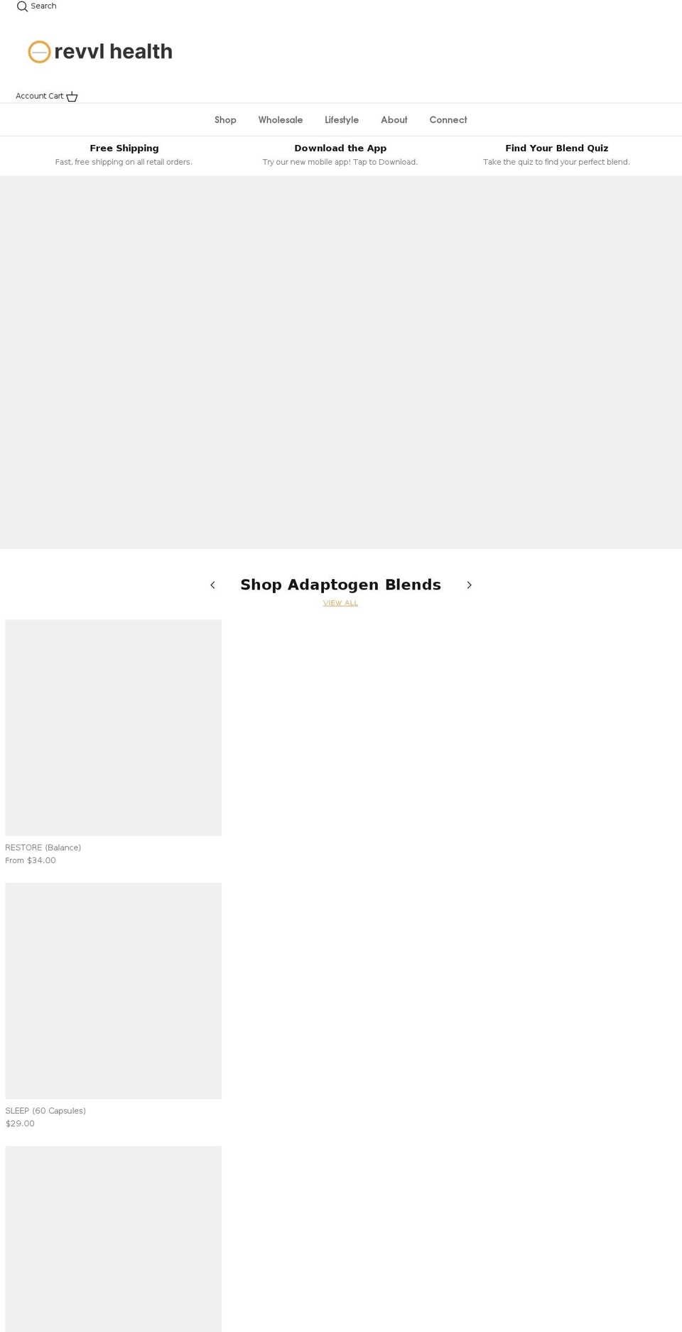 stressrx.com shopify website screenshot