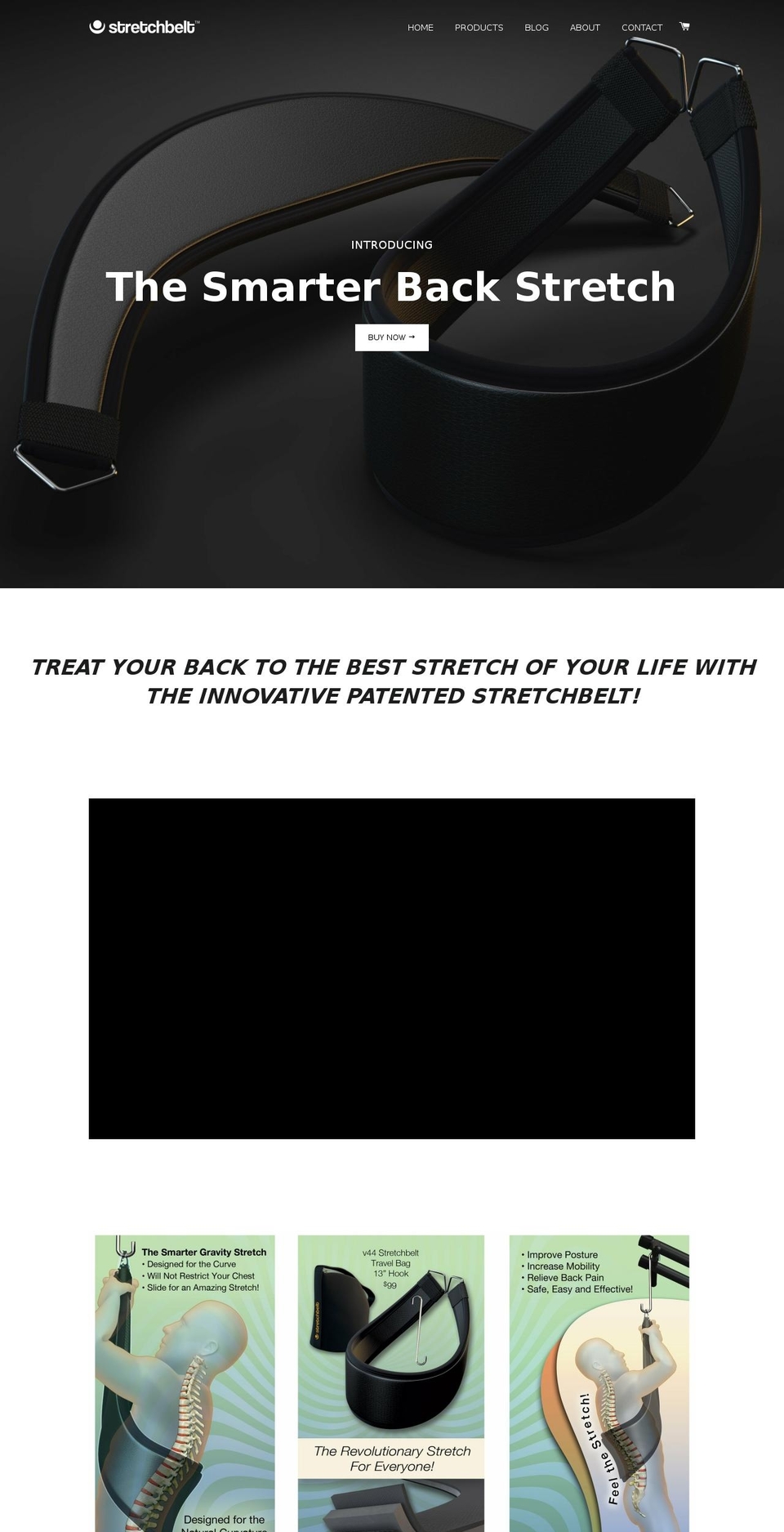 stretchbelt.com — Shopify storefront screenshot