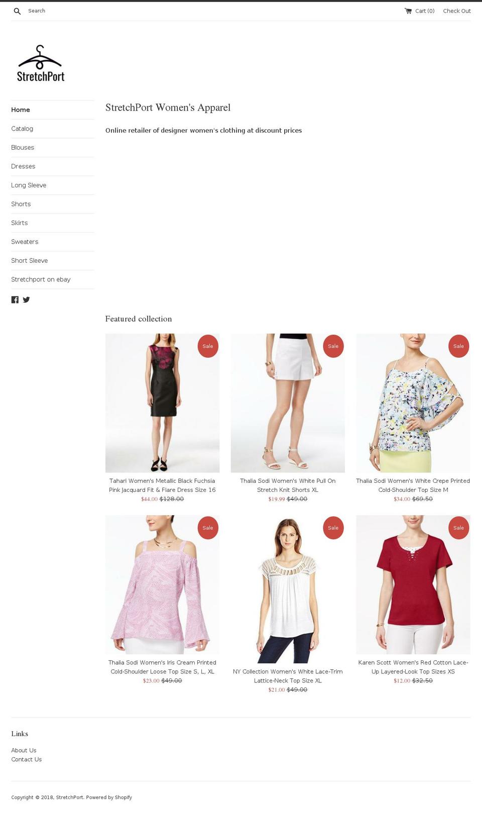 stretchport.com — Shopify storefront screenshot