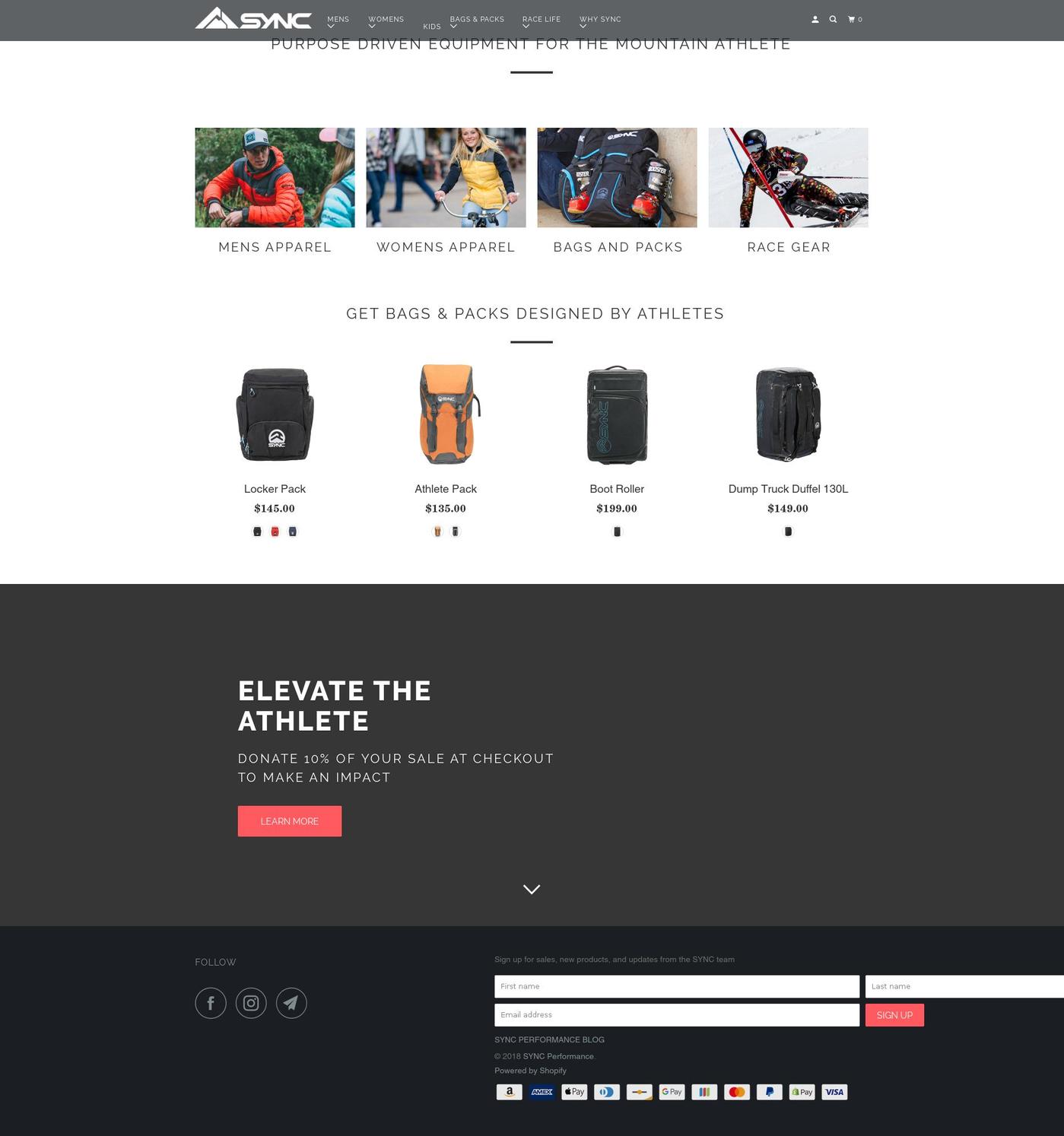 stretchpuffy.com — Shopify storefront screenshot