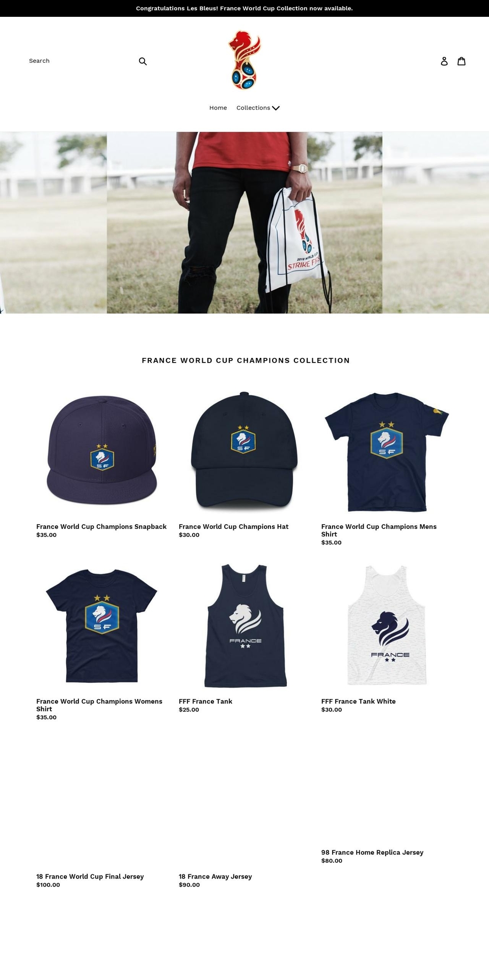strikefirstlsb.com shopify website screenshot