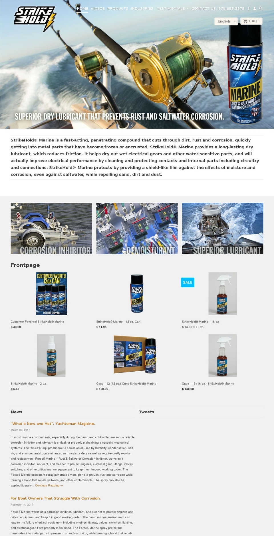 www-strikehold-marine-retina Shopify theme site example strikeholdmarine.com