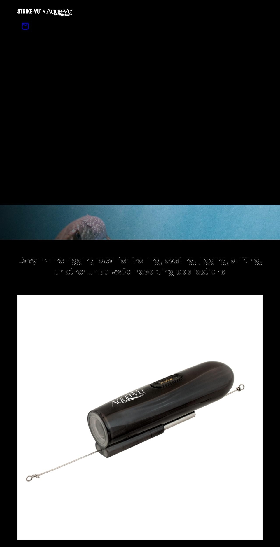 strikevu.com shopify website screenshot