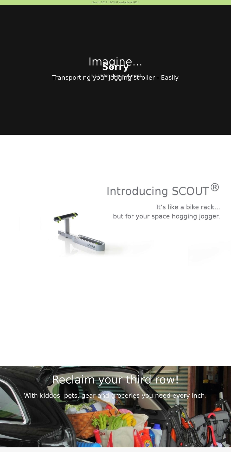 Copy of SCOUT Website - Parallax Theme v 2.4 Shopify theme site example strollerrack.com