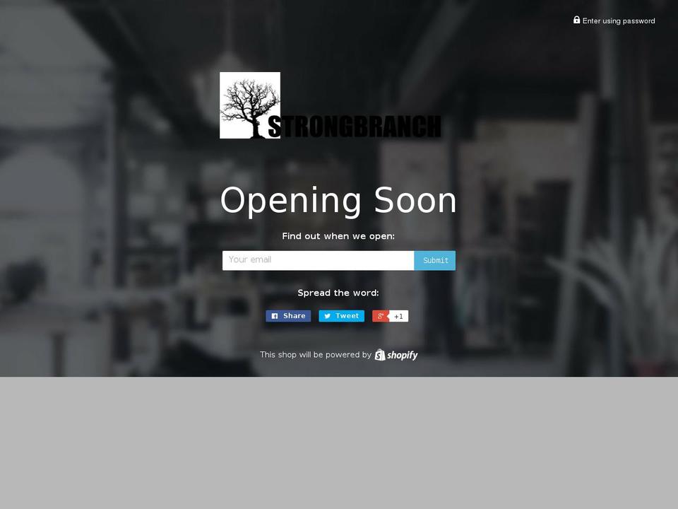 Copy of Narrative Shopify theme site example strongbranchindustries.com