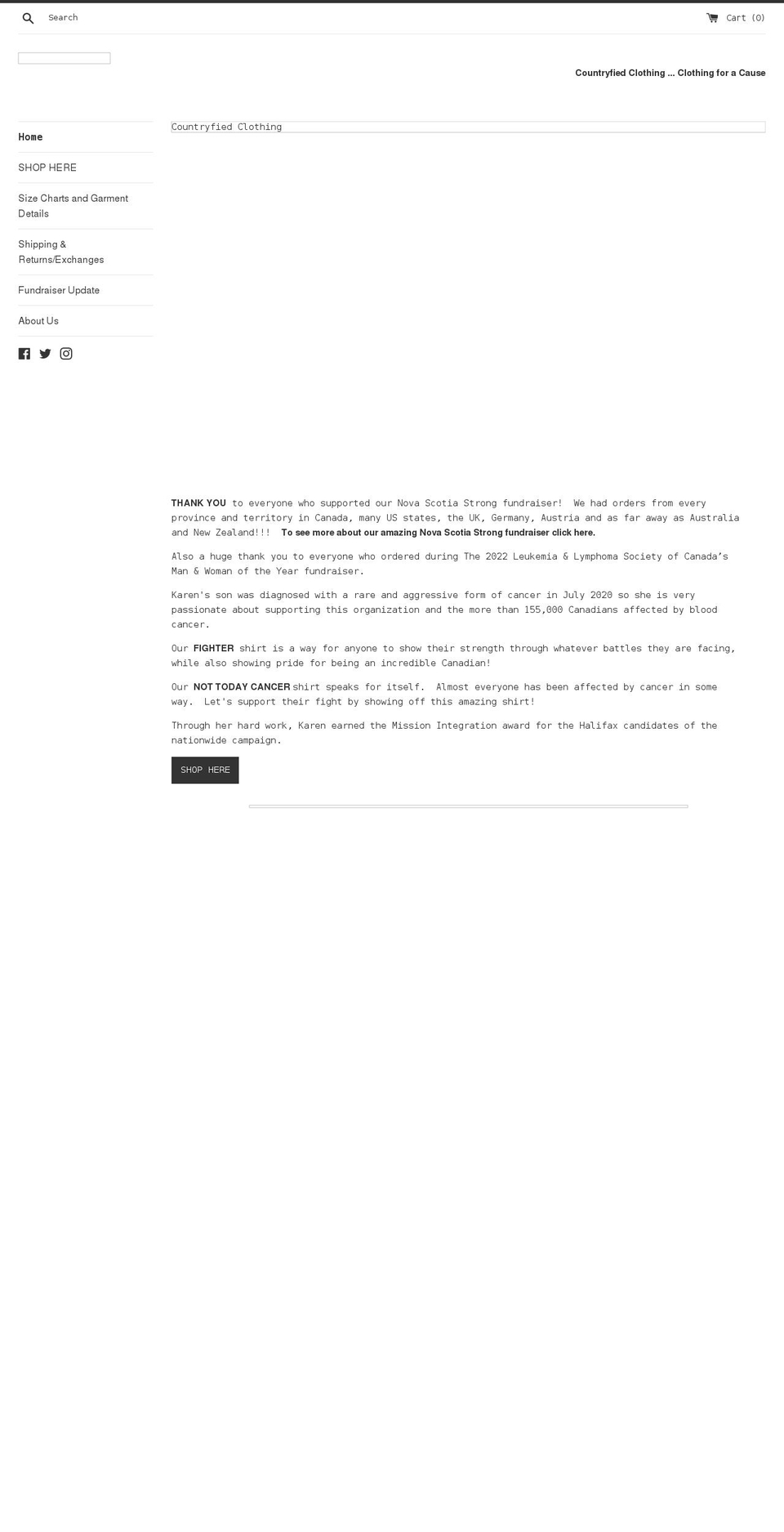 strongerns.com shopify website screenshot