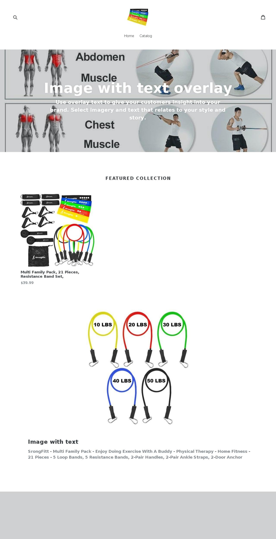 strongfitt.com — Shopify storefront screenshot