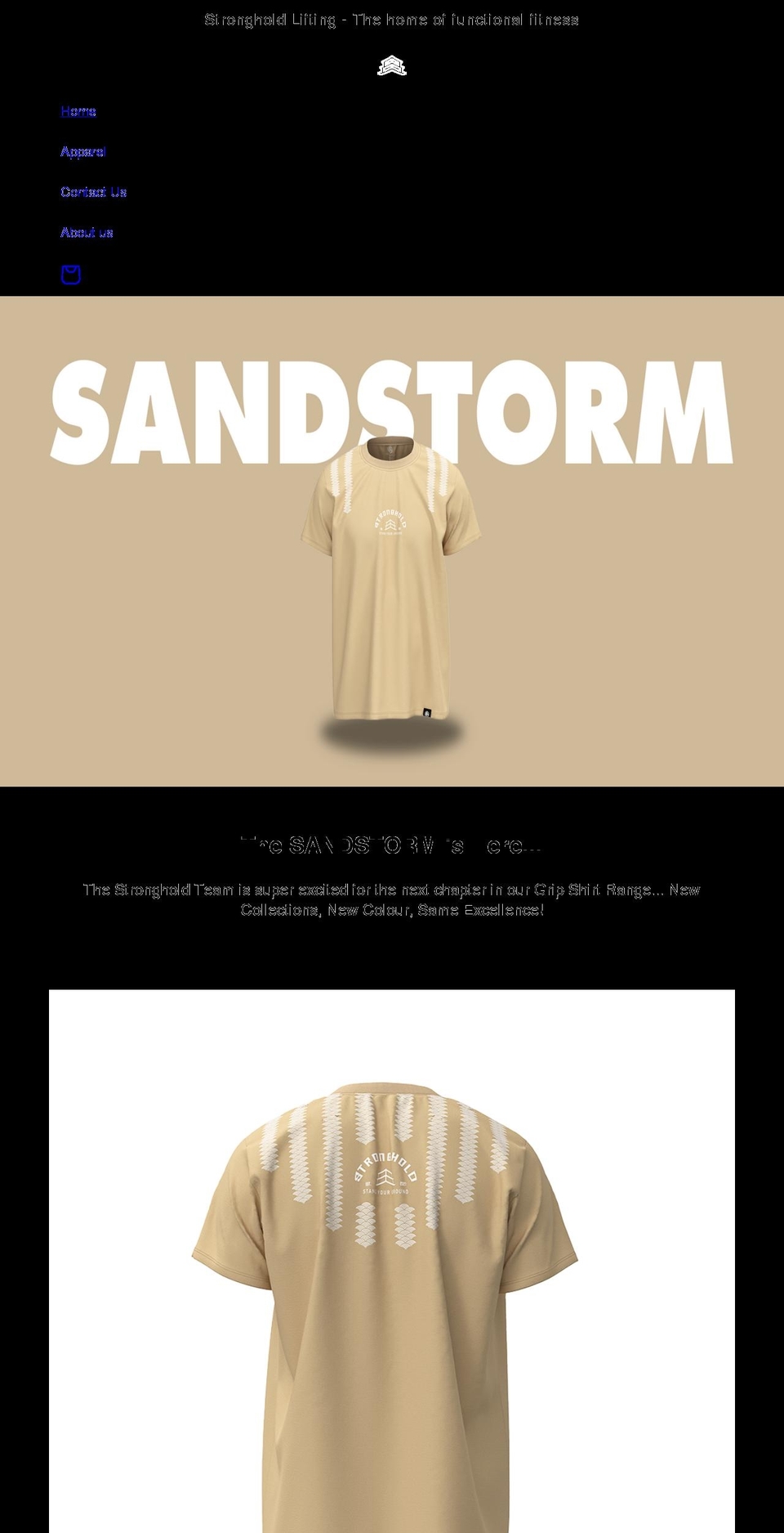 strongholdlifting.com shopify website screenshot