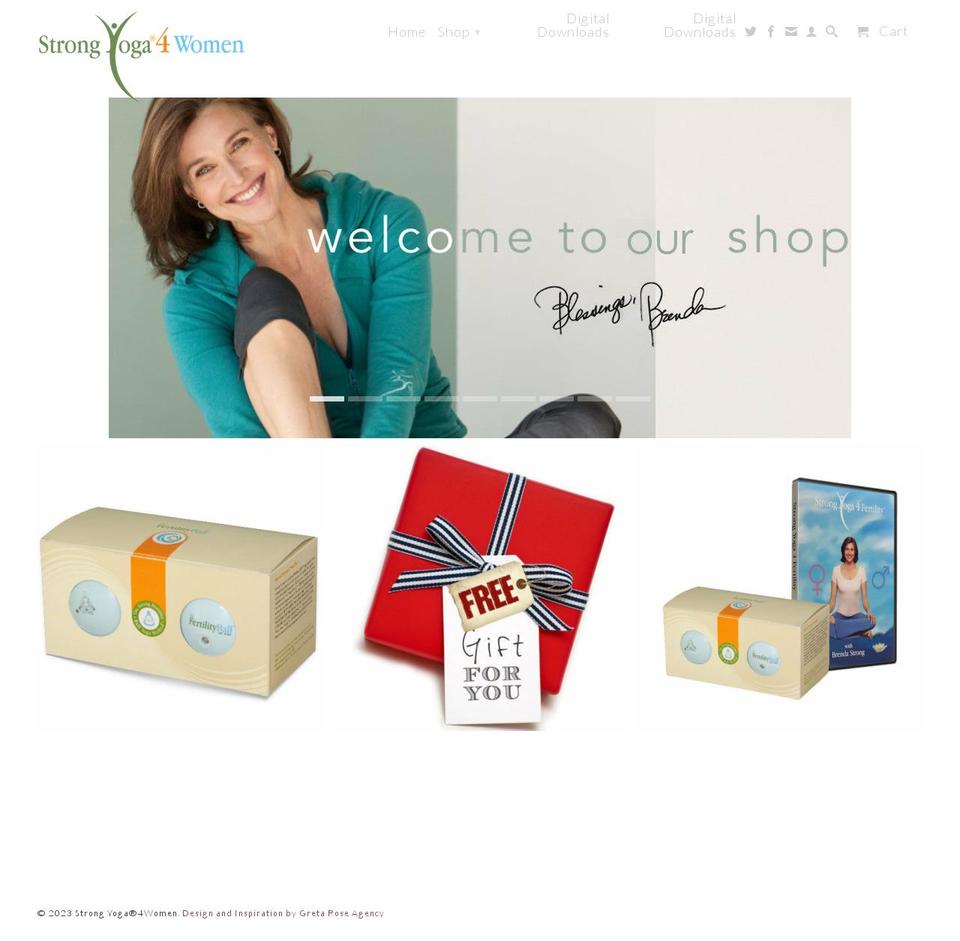 strongyoga.myshopify.com shopify website screenshot
