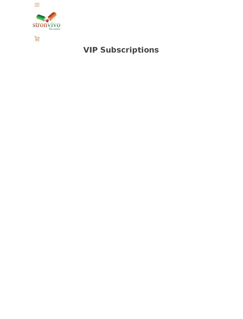 (new) stronvivo-theme Shopify theme site example stronvivovip.com