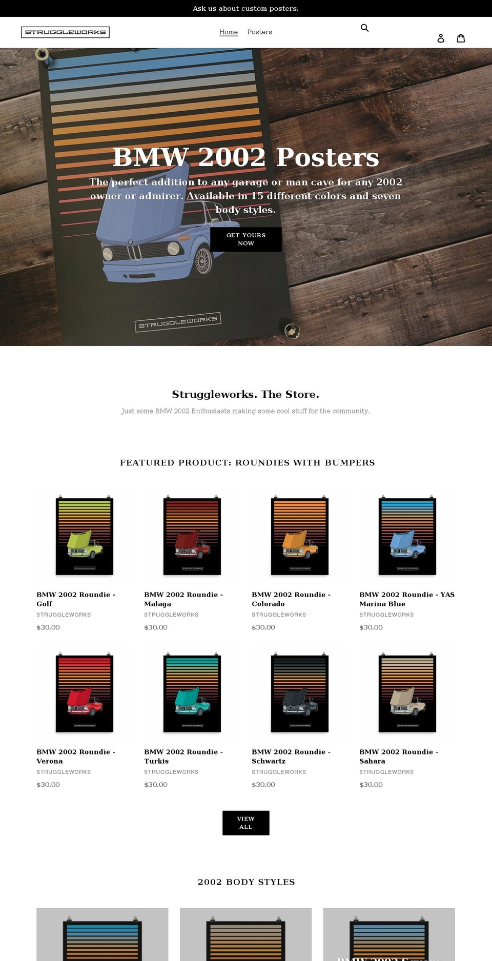 struggleworks.com shopify website screenshot