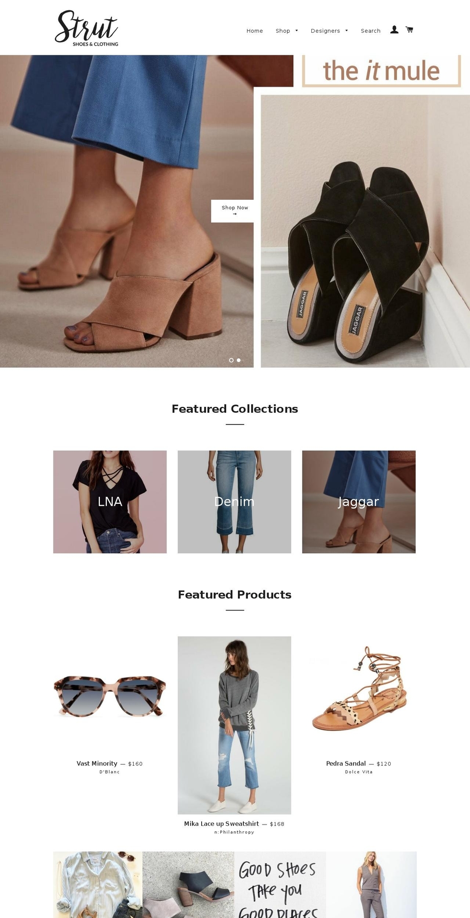 strutdenver.com shopify website screenshot