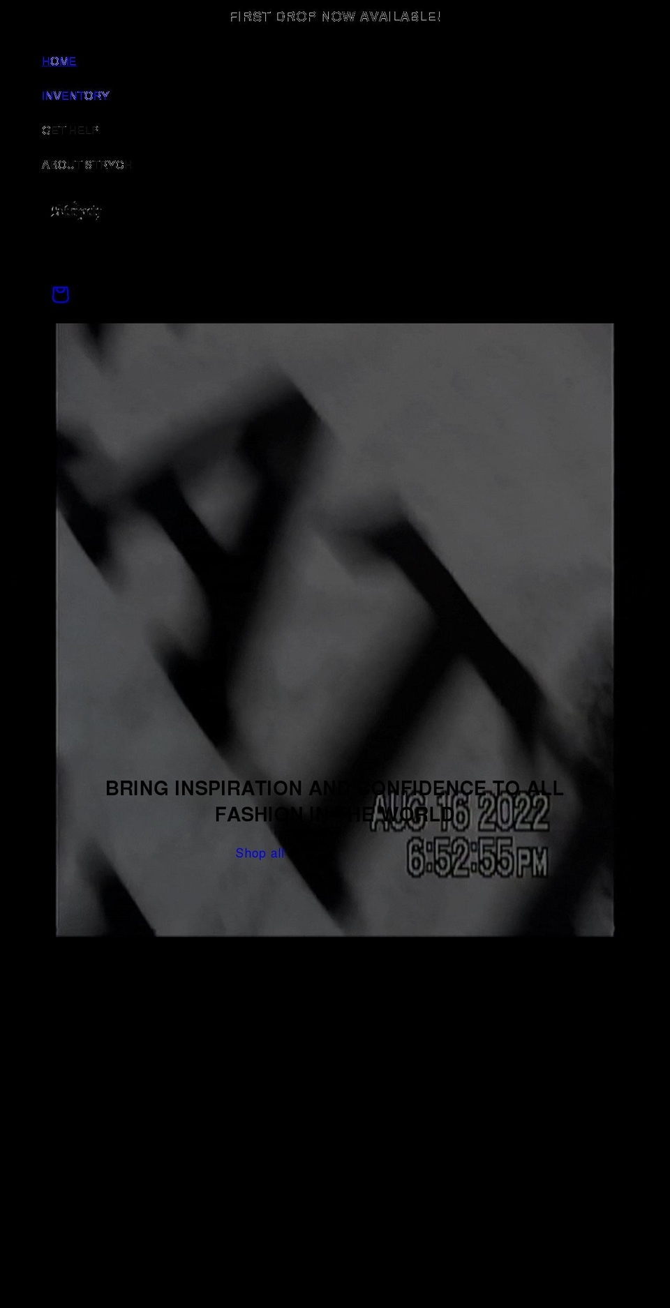 strych.net shopify website screenshot