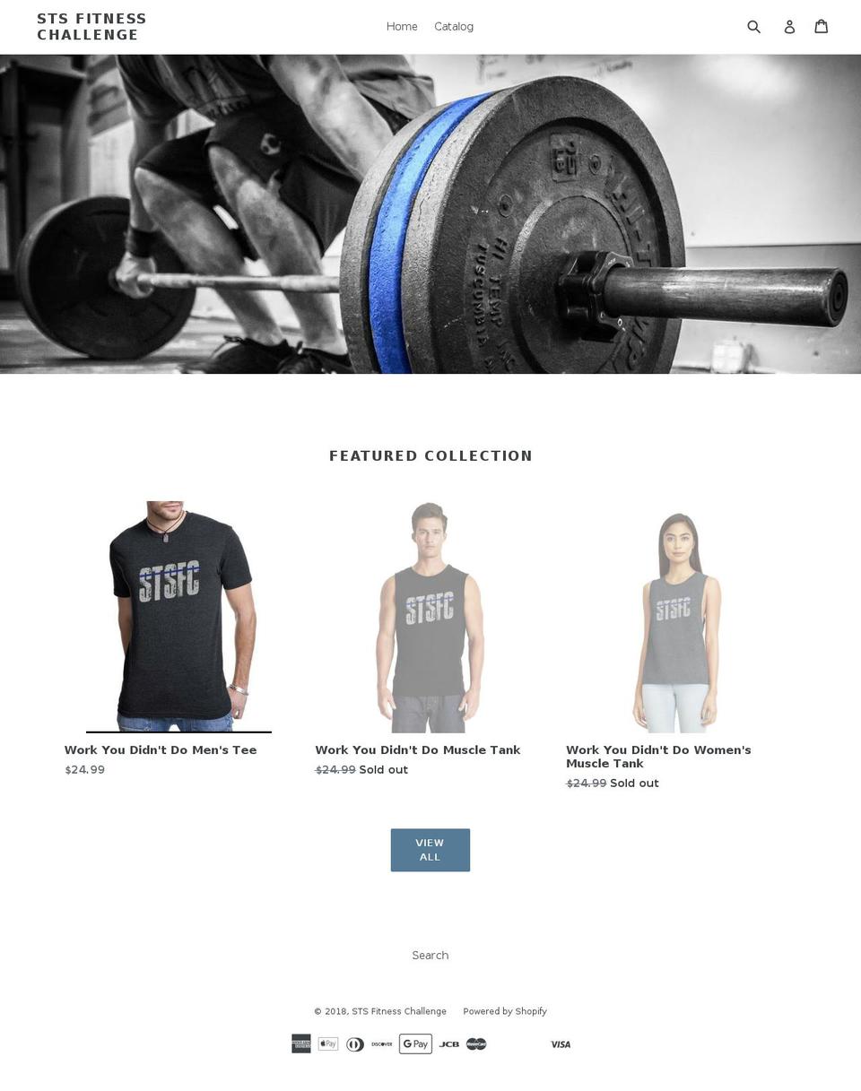 stsfc.com — Shopify storefront screenshot